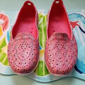 Sketchers H20 Pink Floral Shoes size 9